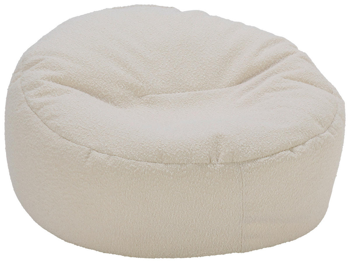 FOTOLIU PUF 380 l  - nămol/culoare natur, Design, textil (120/70/120cm)