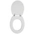 WC-SITZ - Weiß, Basics, Holzwerkstoff (35,8/5,8/44cm) - Sadena WC-SITZ - Weiß, Basics, Holzwerkstoff (35,8/5,8/44cm) - Sadena