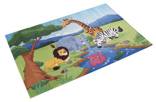 KINDERTEPPICH 100/160 cm Lovely Kids  - Blau/Dunkelblau, Trend, Kunststoff/Textil (100/160cm) - Ben'n'jen