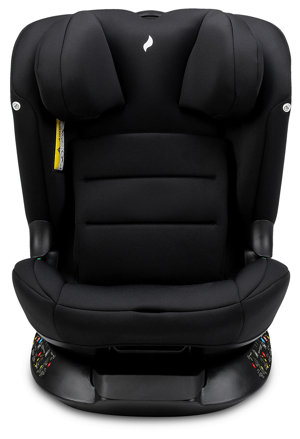 REBOARDER-KINDERSITZ Taos360  - Hellgrau/Schwarz, Basics, Kunststoff/Textil (44/59.5cm) - Osann