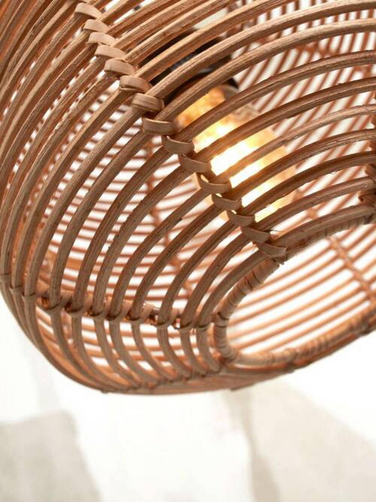 DECKENLEUCHTE GOOD&MOJO 25/25/20 cm   - Naturfarben, Trend, Holz (25/25/20cm) - Good & Mojo