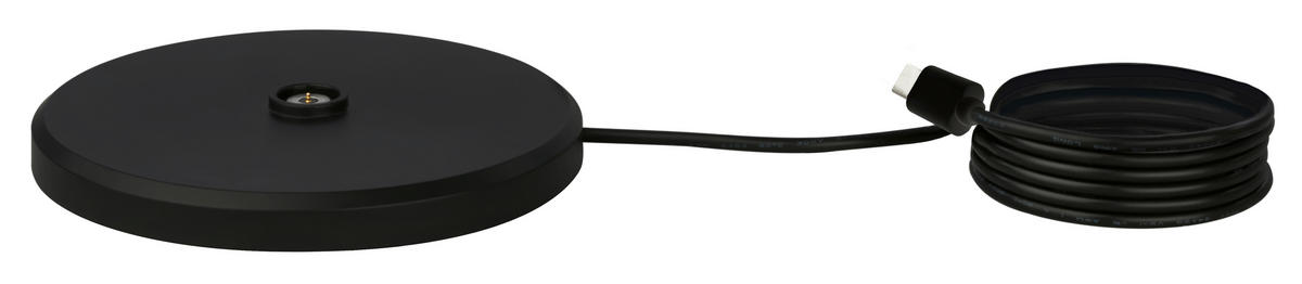 PUNJIVA STONA LAMPA - crna, Osnovno, metal/plastika (12,5/39,5cm)