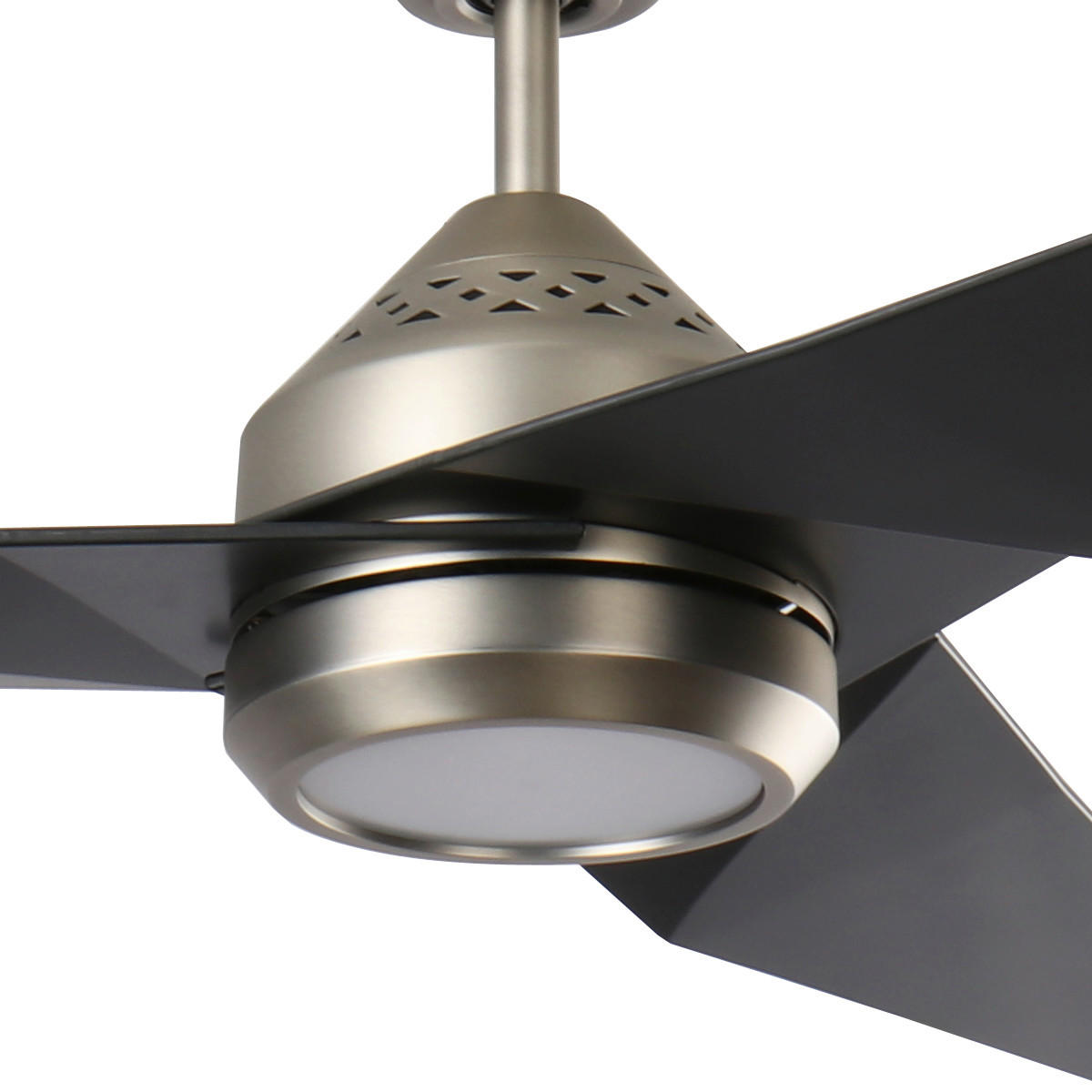 DECKENVENTILATOR  152/35 cm    - Goldfarben/Schwarz, Design, Kunststoff/Metall (152/35cm) - Elstead Lighting