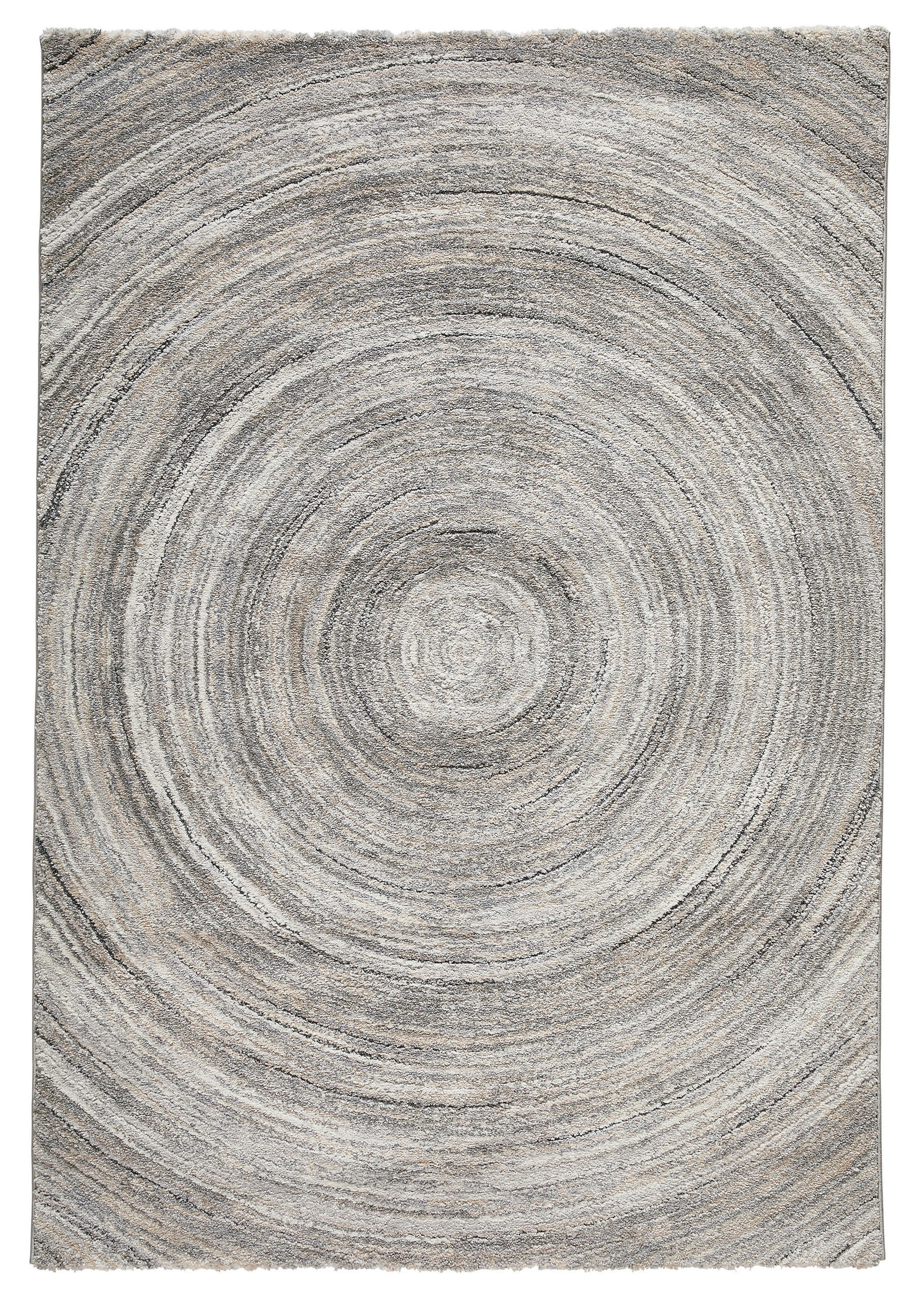 TKANÝ KOBEREC, 133/190 cm, šedá, béžová - šedá/béžová, Design, textil (133/190cm) - Novel