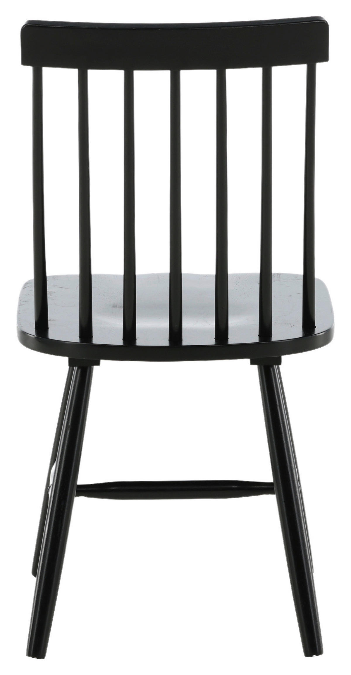 STUHL-SET 2 Stück  in Holz  - Schwarz, Design, Holz (43/87/55cm) - Livetastic