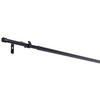 VORHANGSTANGENSET 120-210 cm  - Schwarz, Basics, Metall (120-210cm) - Homeware