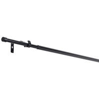 VORHANGSTANGENSET 120-210 cm  - Schwarz, Basics, Metall (120-210cm) - Homeware