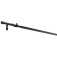 VORHANGSTANGENSET 120-210 cm  - Schwarz, Basics, Metall (120-210cm) - Homeware