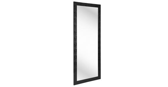 WANDSPIEGEL 70/170/2 cm    in rechteckig  - Schwarz, LIFESTYLE, Glas/Kunststoff (70/170/2cm) - Carryhome