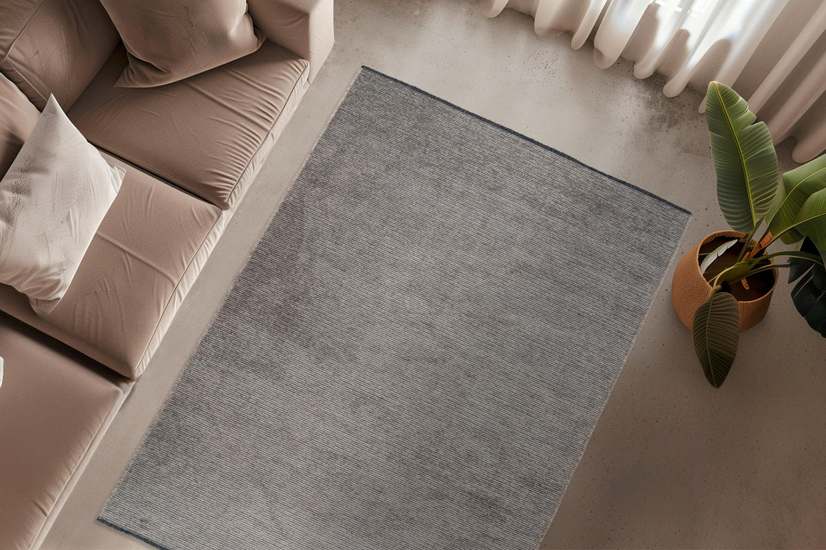 FLACHWEBETEPPICH 150/230 cm My En Vogue Silberfarben  - Silberfarben, Design, Textil (150/230cm) - Obsession