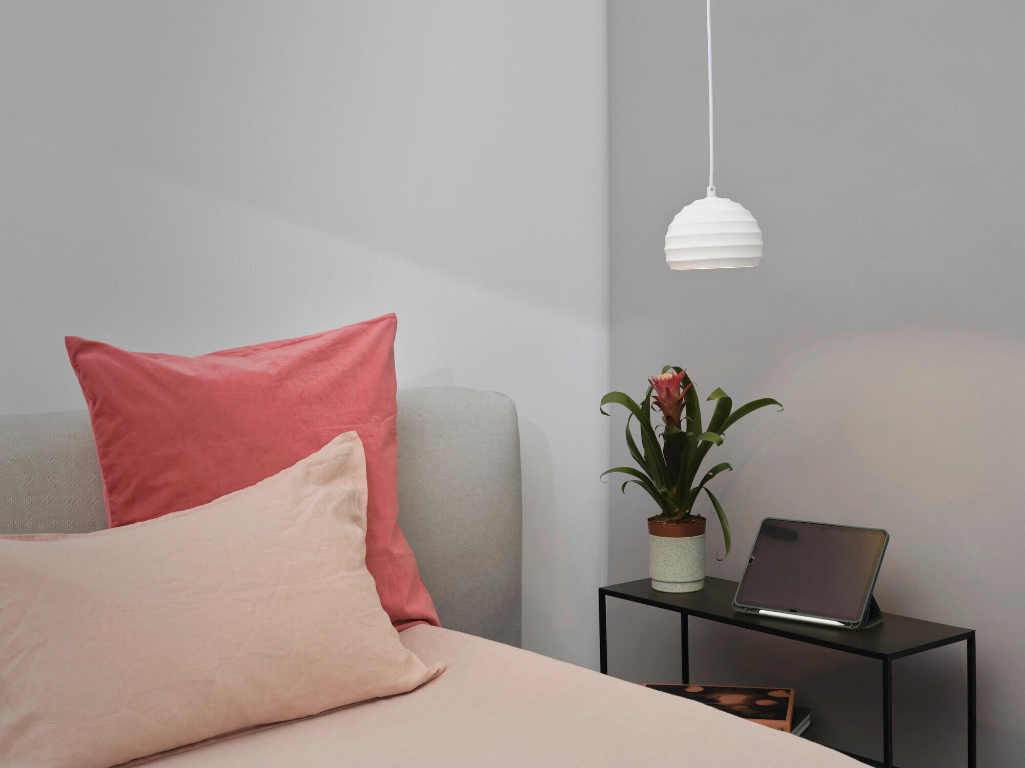 HÄNGELEUCHTE 16/118 cm  - Weiß, Basics, Stein/Metall (16/118cm) - Osram