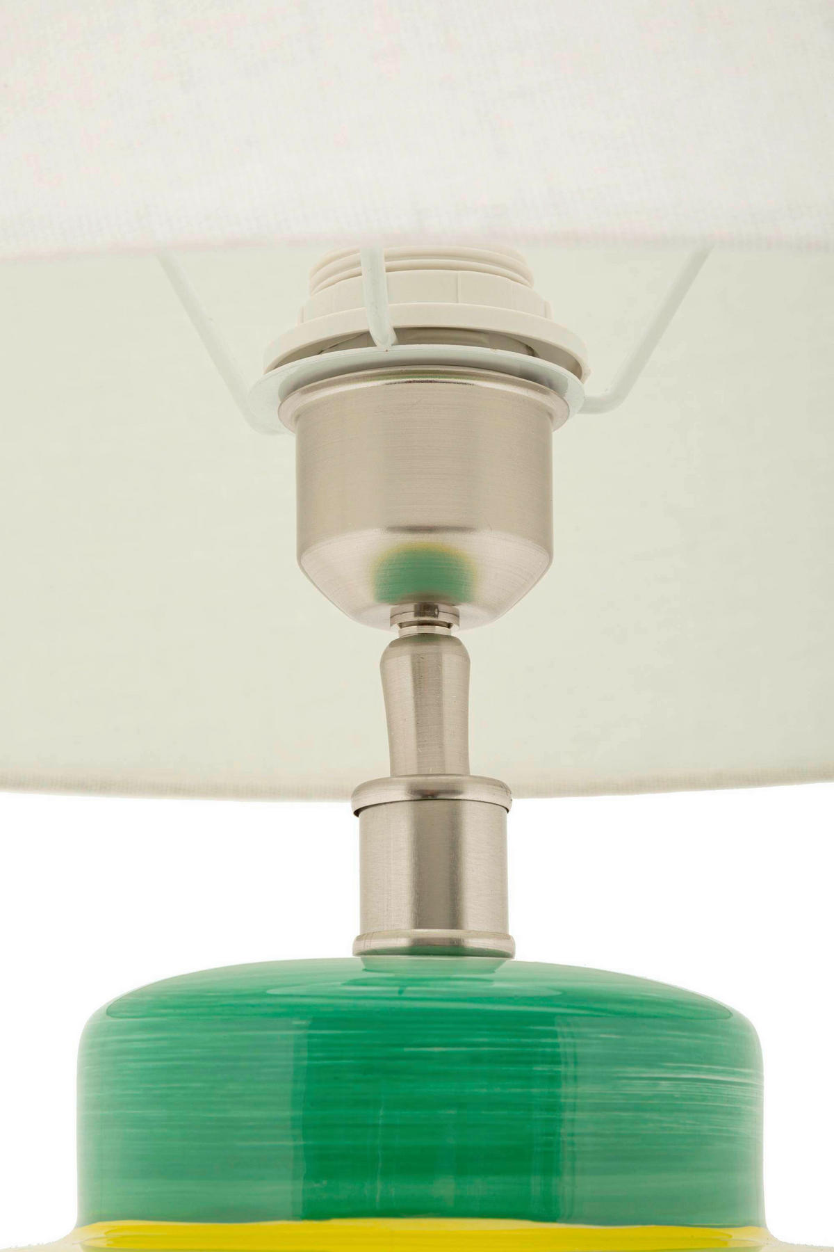 TISCHLEUCHTE   - Multicolor, Basics, Keramik/Textil (40/65/40cm)