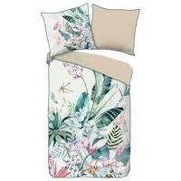 WENDEBETTWÄSCHE Verdi Satin 155/220 cm  - Multicolor, Natur, Textil (155/220cm)
