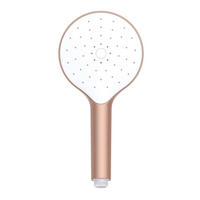 DUSCHKOPF   - Roségold, Basics, Kunststoff (12cm) - Wenko