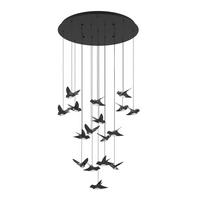 LED-PENDELLAMPA Paratebueno 78/220 cm  - svart, Design, metall/plast (78/220cm) - Eglo