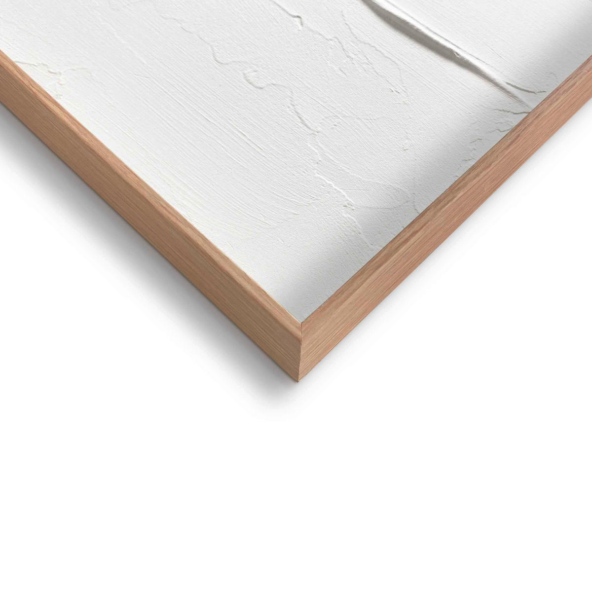 UNIKAT Abstraktes 50/70/3 cm  - Schwarz/Weiß, Basics, Holz (50/70/3cm) - Reinders!