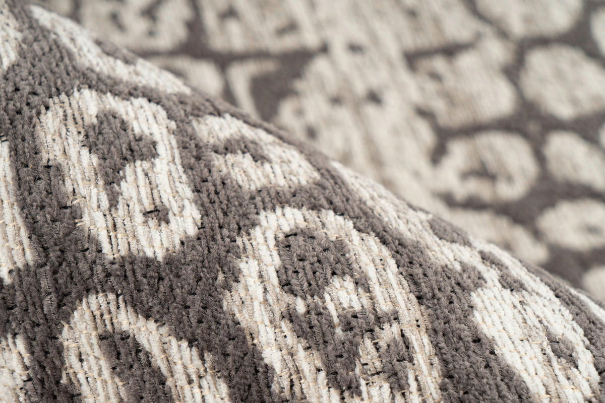 KOBEREC TKANÝ NA PLOCHO, 80/150 cm, šedá - šedá, Konvenční, textil (80/150cm)