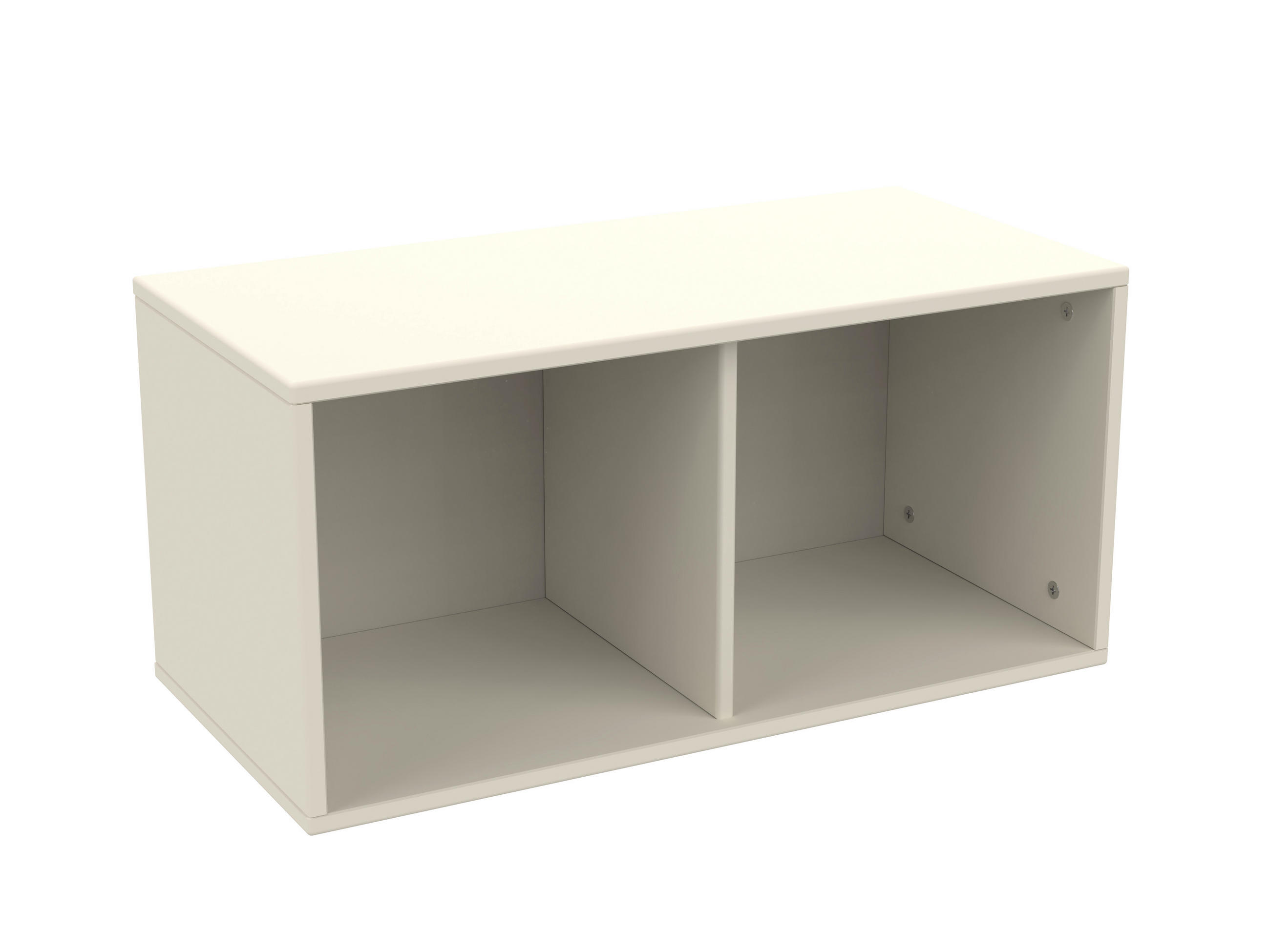 REGAL Creme  - Creme, Basics, Holzwerkstoff (72/34,5/34,5cm) - Flexa