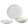 KOMBISERVICE Weiß FONTANA 12-teilig 4 Personen  - Weiß, Basics, Keramik - Costa Nova