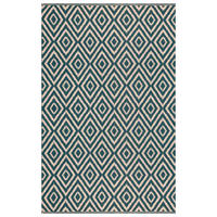 OUTDOORTEPPICH 90/150 cm Ibiza  - Blau, Trend, Textil (90/150cm) - Boxxx
