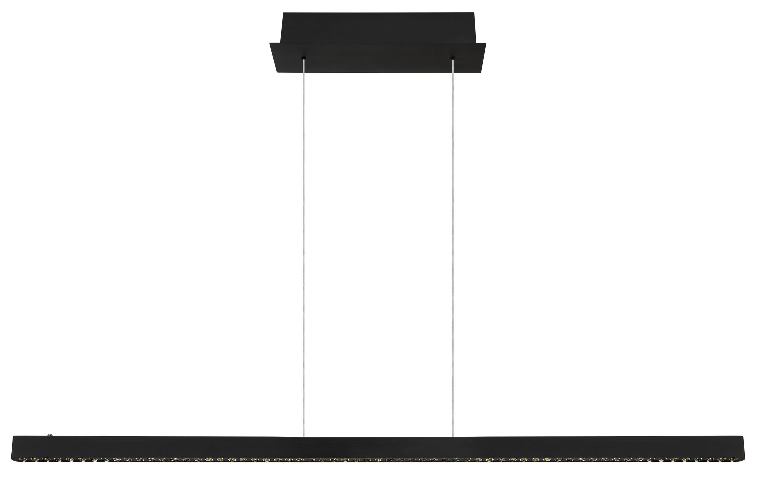 LED-HÄNGELEUCHTE 120/9/120 cm   - Schwarz, KONVENTIONELL, Metall (120/9/120cm) - Globo