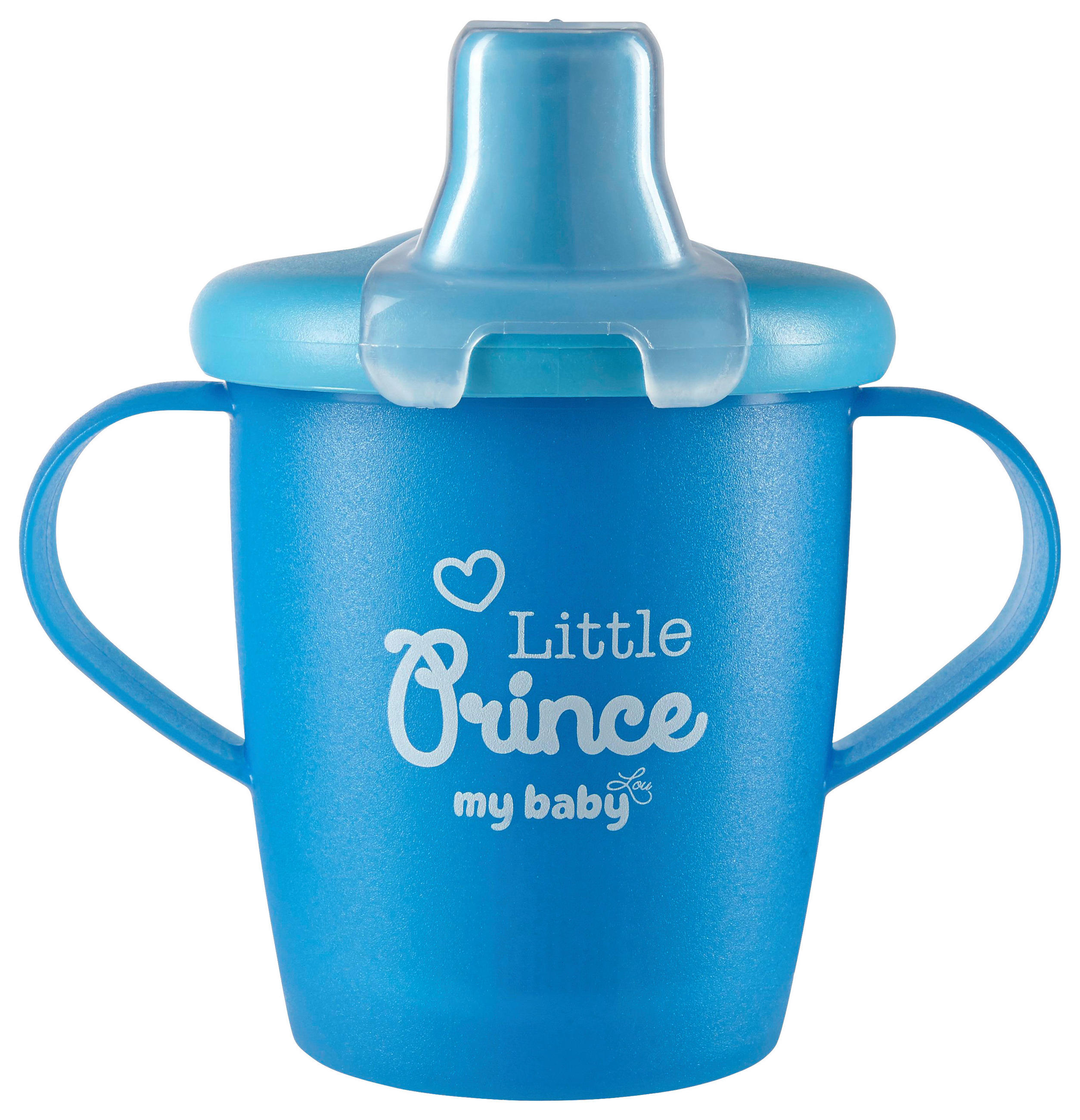 DETSKÝ HRNČEK - modrá, Basics, plast (7cm) - My Baby Lou