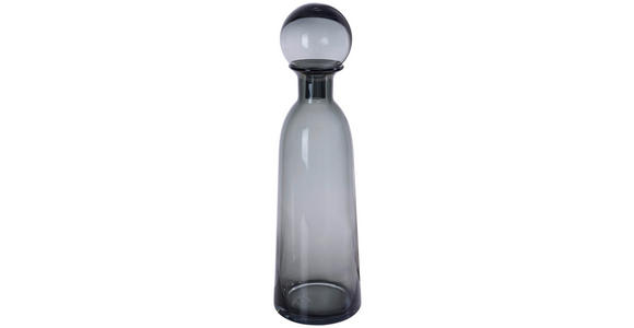 VASE 40 cm  - Grau, Trend, Glas (12/40cm) - Ambia Home
