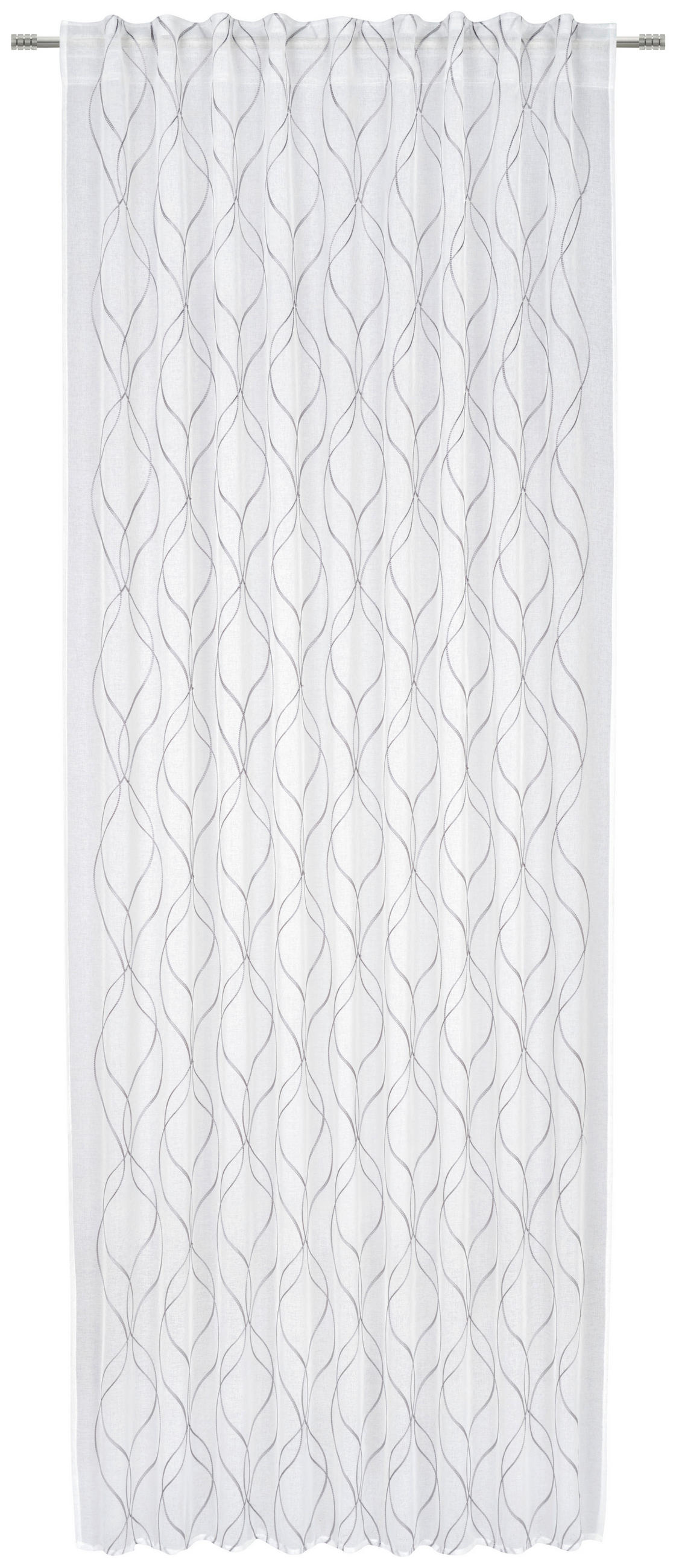 FERTIGVORHANG  - Grau, Basics, Textil (140/245cm) - Esposa