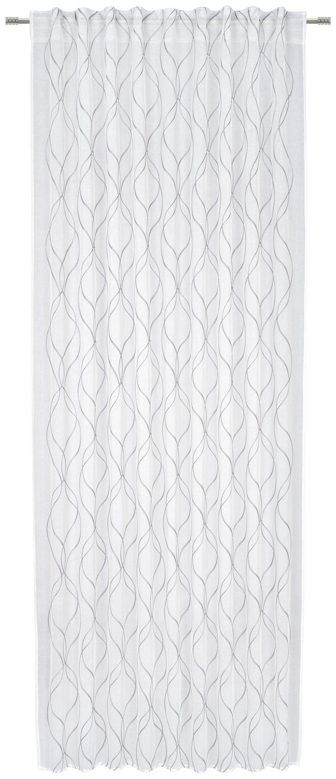 FERTIGVORHANG  - Grau, Basics, Textil (140/245cm) - Esposa