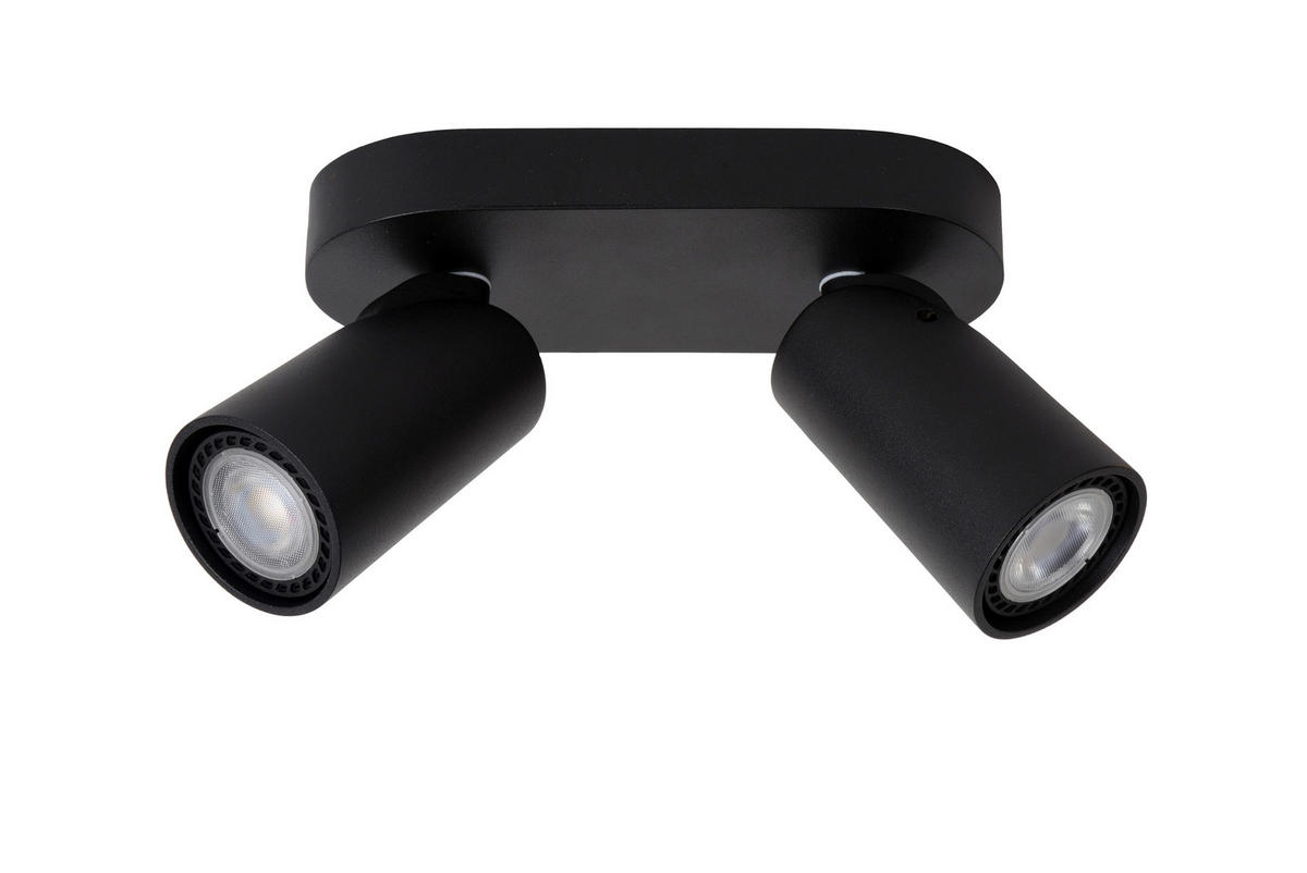 LED-STRAHLER - Schwarz, Konventionell (20/9/12.5cm) - Lucide