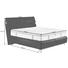 BOXSPRINGBETT 180/200 cm INKL. Matratze, Topper - Alufarben/Braun, Design, Leder (180/200cm) - Joop! BOXSPRINGBETT 180/200 cm INKL. Matratze, Topper - Alufarben/Braun, Design, Leder (180/200cm) - Joop!