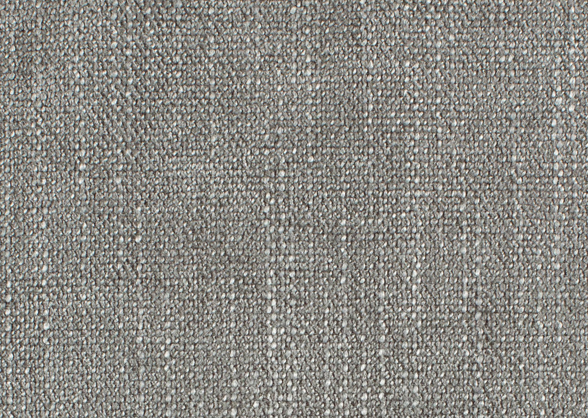 ECKSOFA in Flachgewebe Hellgrau  - Hellgrau/Schwarz, Design, Textil/Metall (207/296cm) - Dieter Knoll