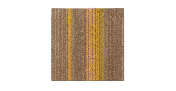 TEPPICHFLIESE Paris 50/50 cm in Gelb, Beige  - Gelb/Beige, Basics, Kunststoff/Textil (50/50cm) - Esposa
