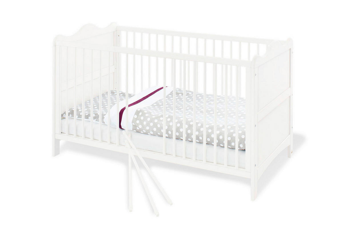 BABYZIMMER PINOLINO FLORENTINA  - Weiß, ROMANTIK / LANDHAUS, Holz/Holzwerkstoff - Pinolino