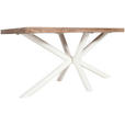 TISCHGESTELL in Metall 160/75/72 cm - Creme, Design, Metall (160/75/72cm) - Landscape