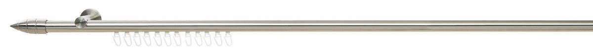KARNIŠA boje oplemenjenog čelika metal - boje oplemenjenog čelika, Konvencionalno, metal (120cm) - Homeware