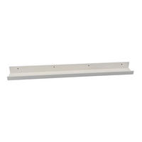 DEKOWANDREGAL Weiß  - Weiß, Basics, Holzwerkstoff (80/9/5cm) - Monee