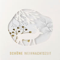 KARTE  - Weiss, Basics, Papier (17,5/12,5/0,1cm)