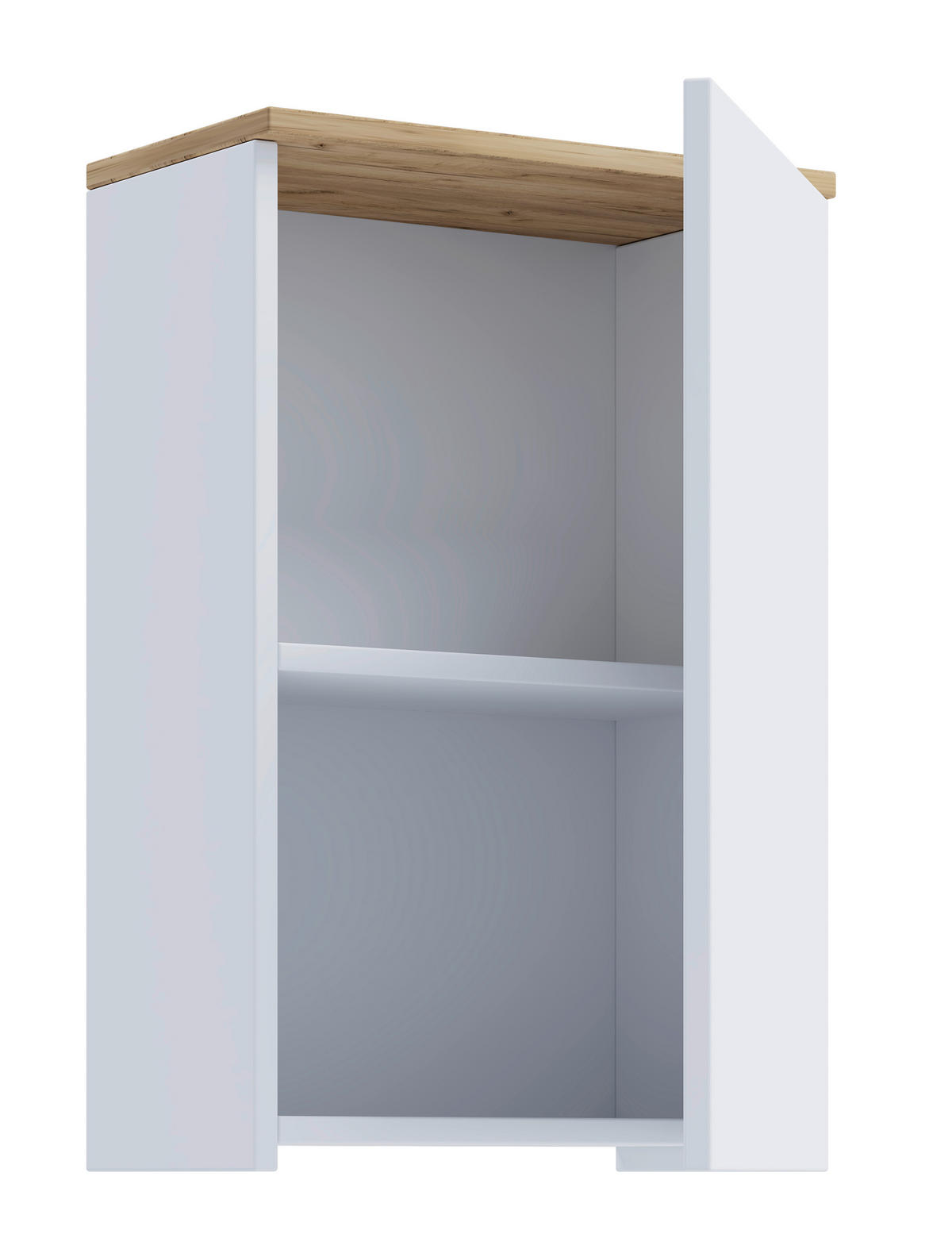 HÄNGESCHRANK 40/59/22 cm  - Honigeiche/Weiß, Trend, Holzwerkstoff (40/59/22cm) - MID.YOU