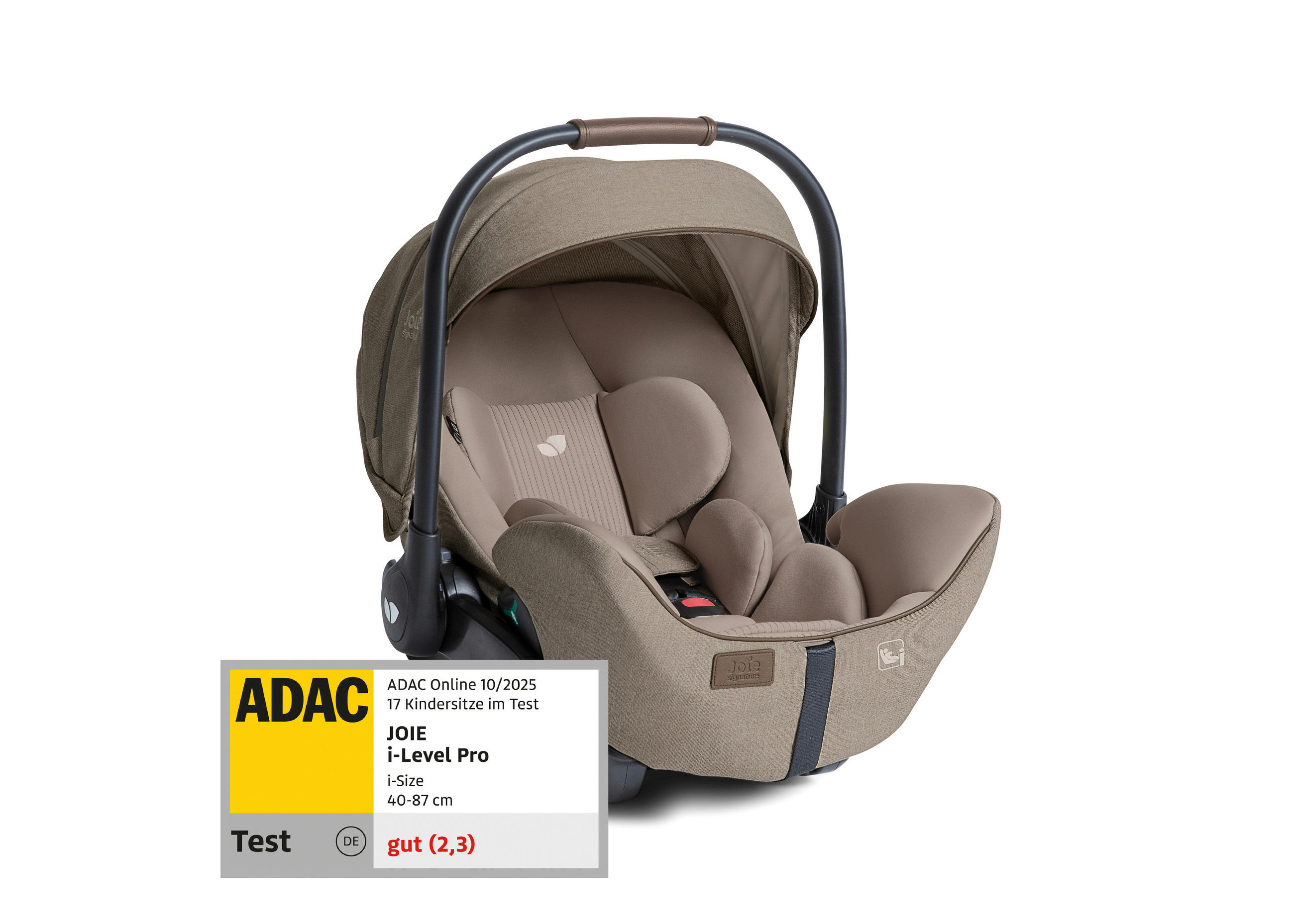 BABYSCHALE i-Level Pro Sandstone   - Sandfarben, Basics, Textil (36/56/68cm) - JOIE SIGNATURE