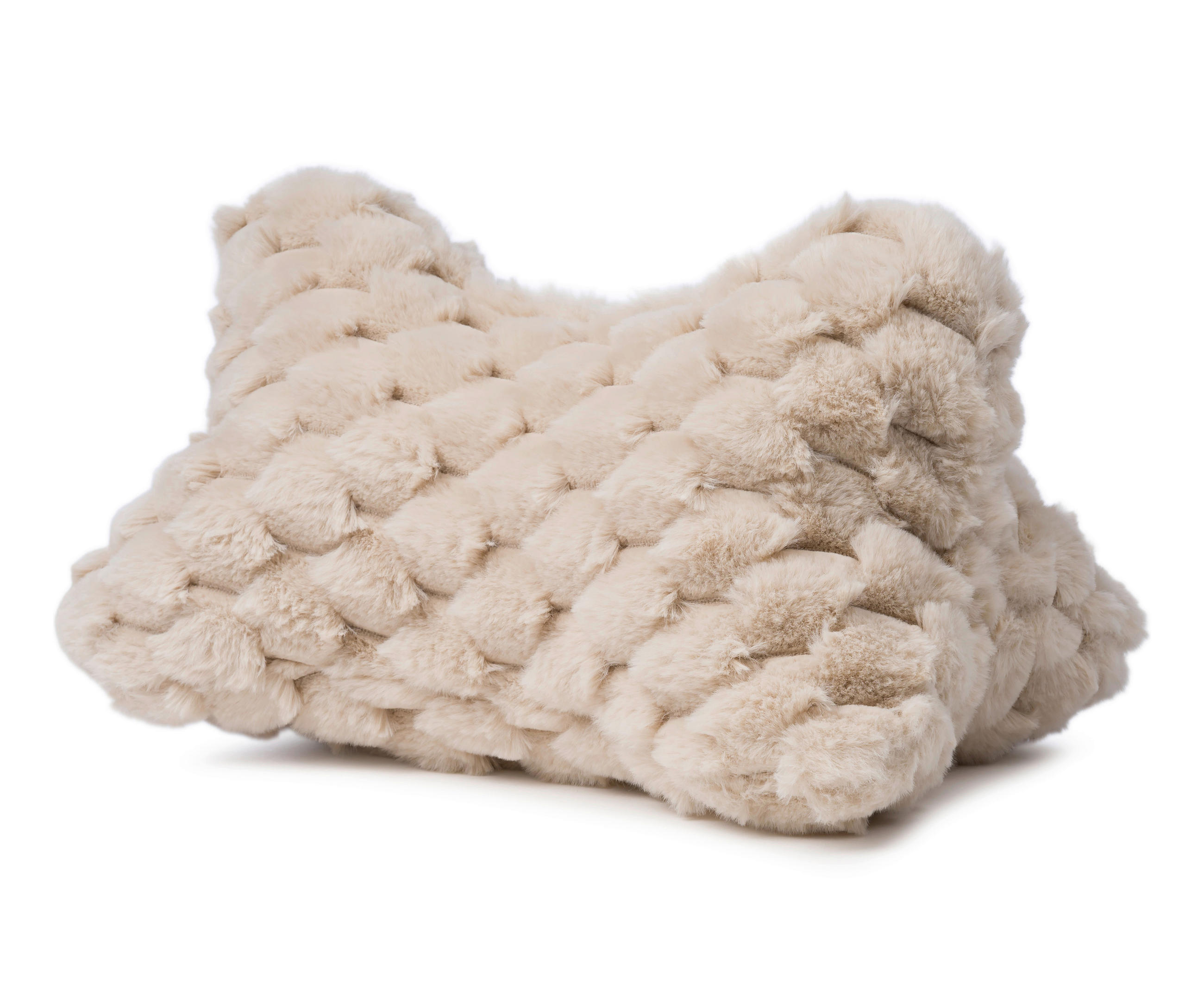 ZIERKISSEN 40/25 cm  - Weiß, Basics, Textil (40/25cm) - Novel