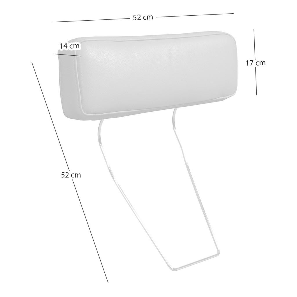 Thumbnail - Livetastic Kopfstütze Spring, Dunkelbraun, Leder, Echtleder, Anilinleder, 52x17x14 cm, Made in EU, Wohnzimmer, Sofas & C...