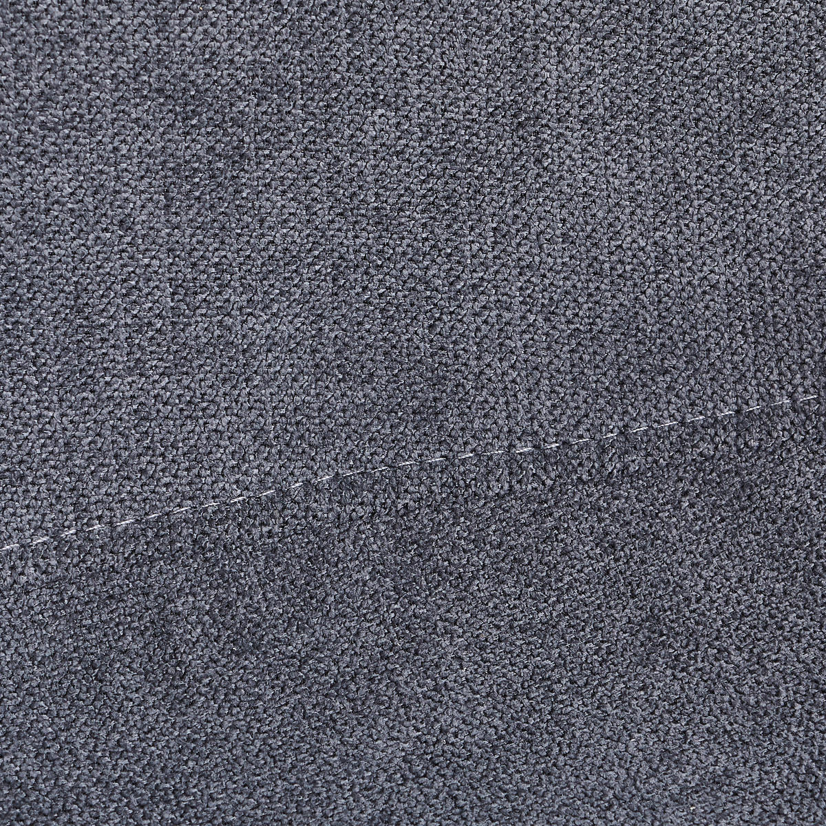 STUHL Mikrofaser Grau  - Schwarz/Grau, Basics, Textil/Metall (43/85/54cm) - P & B