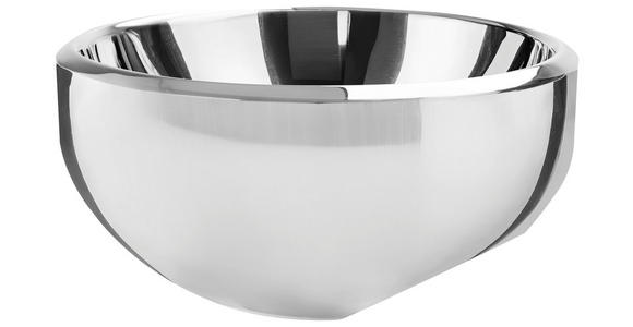 SCHALE BARLINE - Edelstahlfarben, Design, Metall (32/16cm) - Novel