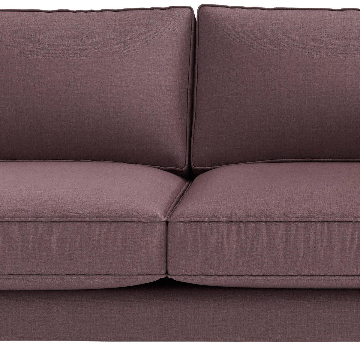SITZGARNITUR Flachgewebe Rot  - Edelstahlfarben/Rot, Design, Textil/Metall - Livetastic
