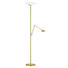 STEHLEUCHTE - Messingfarben, Design, Glas/Metall (183cm) STEHLEUCHTE - Messingfarben, Design, Glas/Metall (183cm)