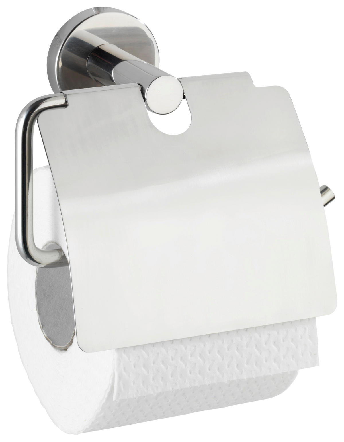 TOILETTENPAPIERHALTER - Chromfarben, Basics, Metall (18,5/8,0/21,5cm) - Wenko