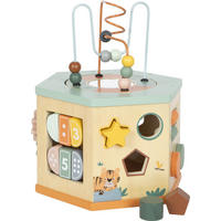 MOTORIKSPIEL Safari  - Multicolor, Basics, Holz/Kunststoff (25/29/22cm) - small foot