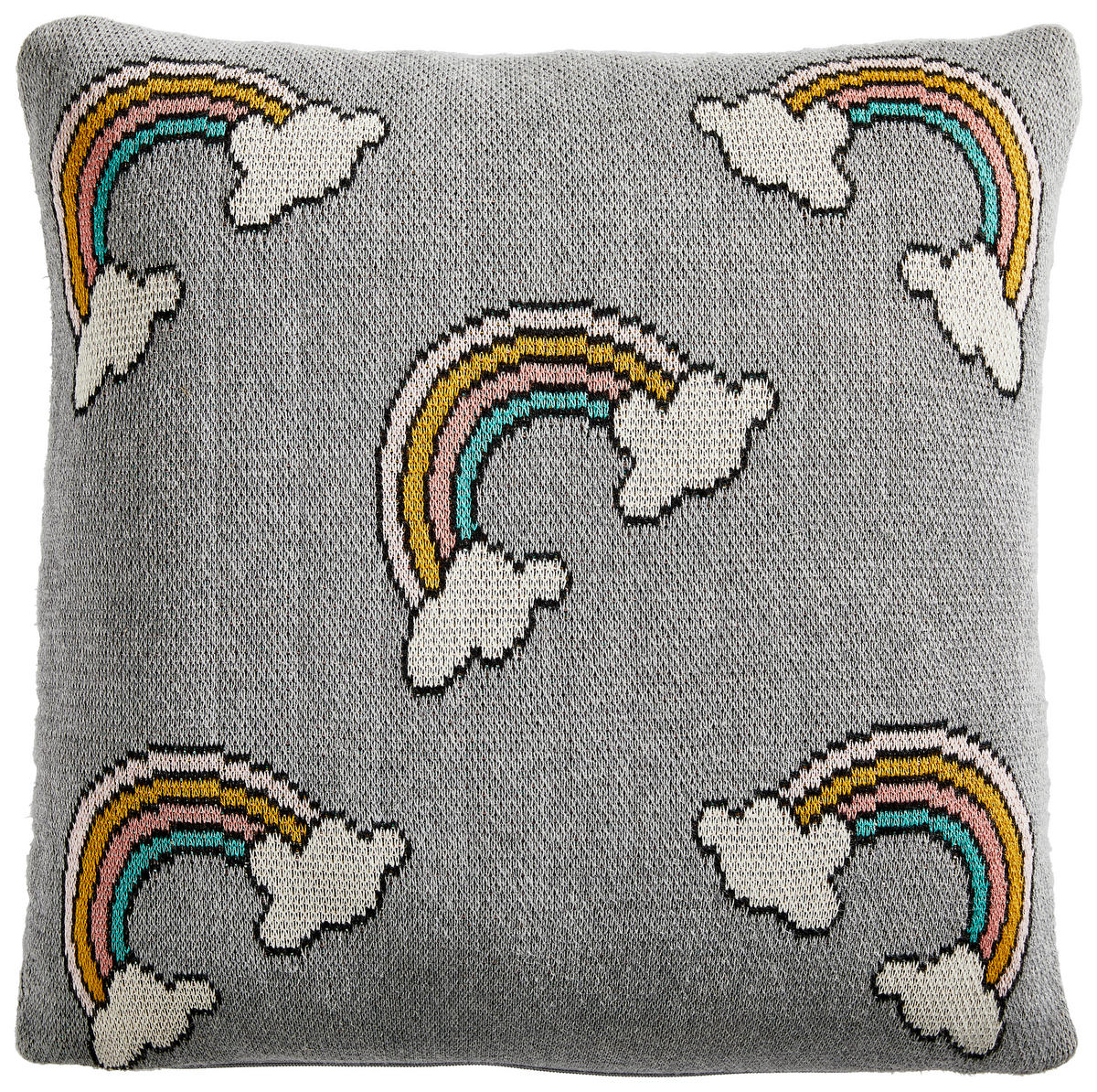 ZIERKISSEN RAINBOW 40/40 cm  - Multicolor, Trend, Textil (40/40cm) - Avelia