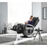 MASSAGESESSEL Lederlook Schwarz - Schwarz, Design, Textil (80/117/114cm) - Cantus